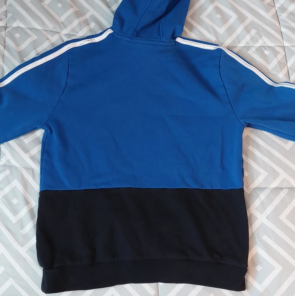 ADIDAS Colorblock 3 Stripe Hoodie